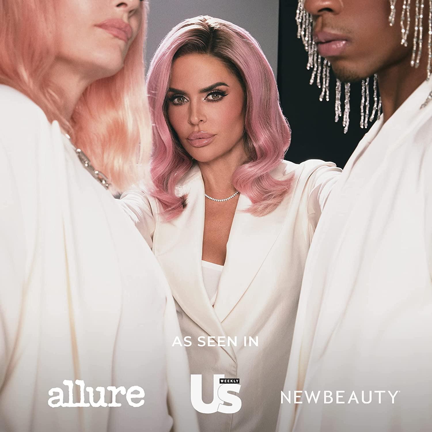 RB RINNA BEAUTY Rinna Beauty Icon Lip Kit - Pinky - All-in-One Lip Kit Includes Lipstick, Lip Gloss, and Lip Liner - Candy Pink look - Vegan, Long-Lasting, Anti-Aging & Moisturizing, Cruelty-Free - 1 each