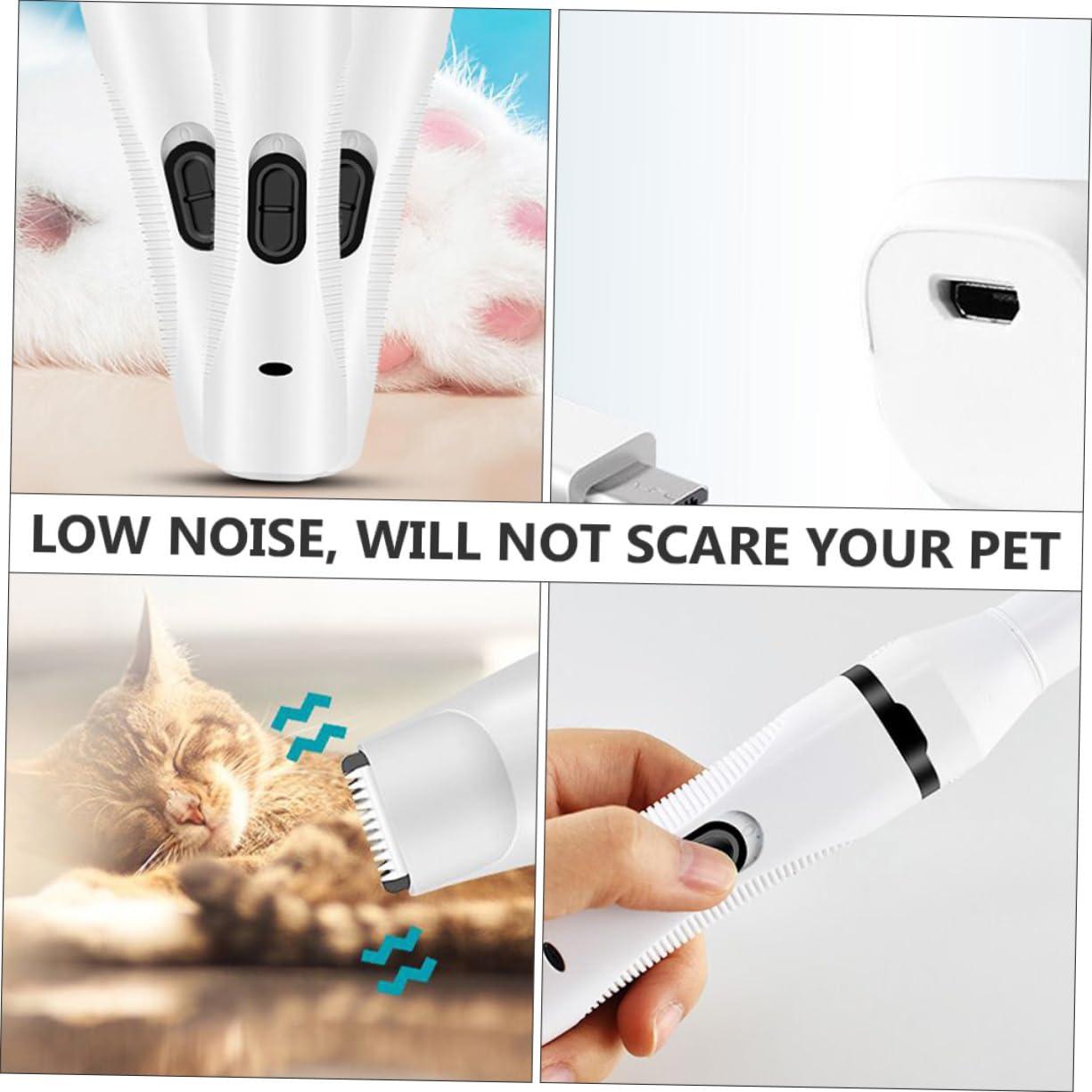 SUPVOX SUPVOX Pet Grooming Essentials Dog Hair Clipper Nail Polisher Trimmer Shearing Tool Low Noise for Pet Care