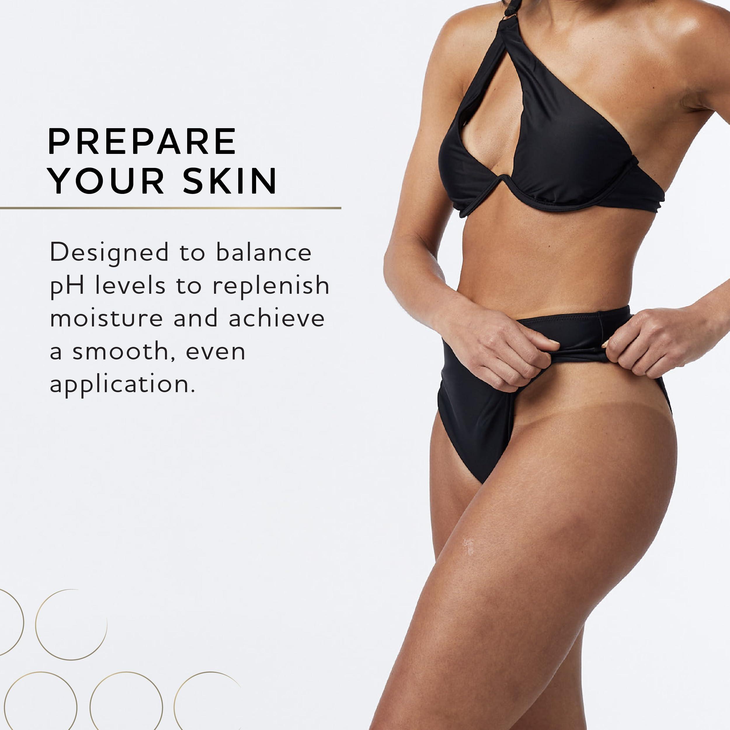 Norvell Norvell Pre Sunless Tan Body Buff eXmitt - Pack of 10 Disposable/Single-Use Exfoliating Mitt for use before Self Tanner