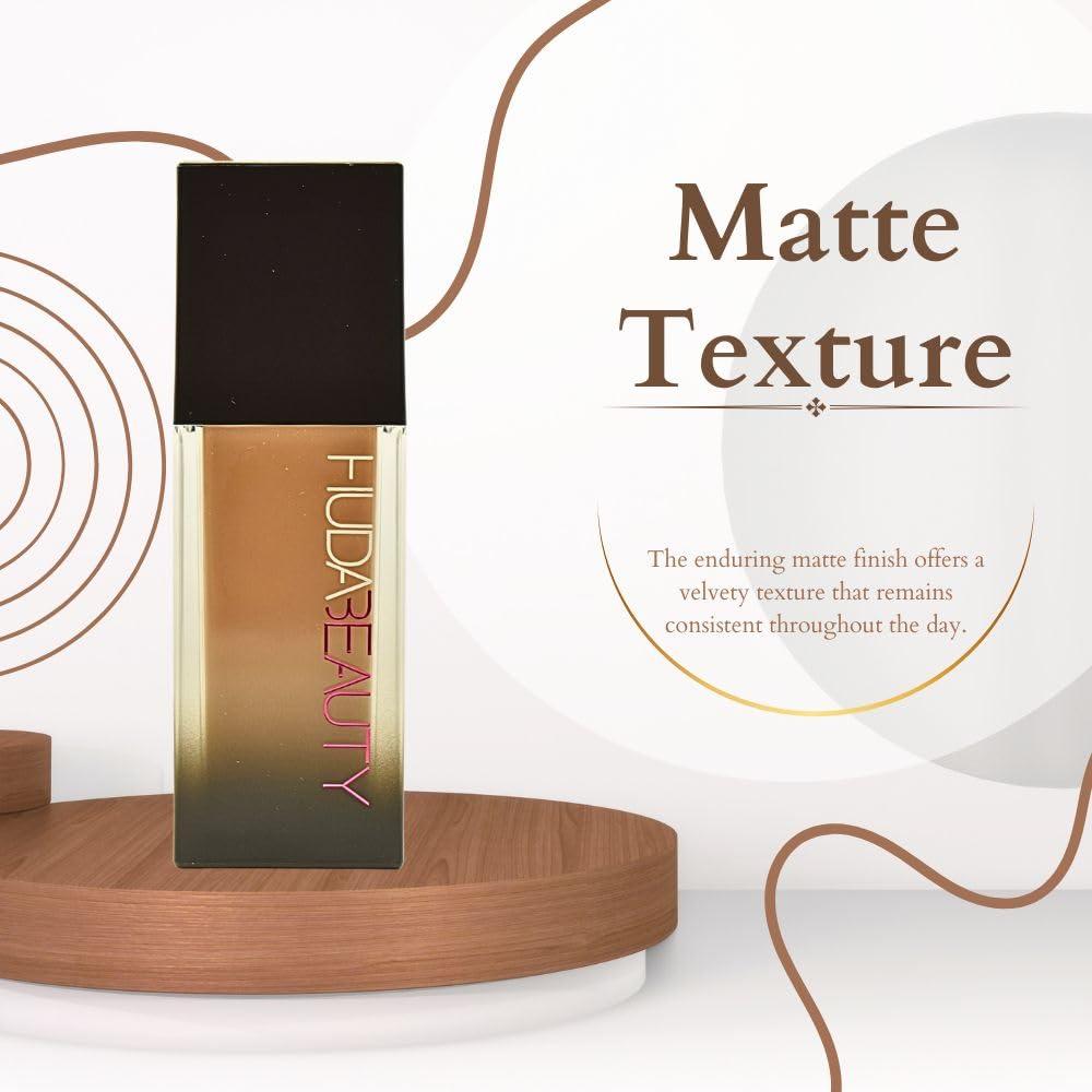 HUDABEAUTY HUDA BEAUTY #FauxFilter Luminous Matte Foundation 200B Shortbread