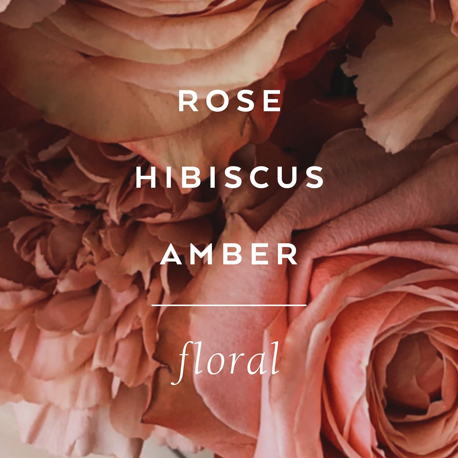 LOLLIA Lollia Always in Rose Bubble Bath, 25 fl. oz. Rose & Hibiscus Scent Soothing & Moisture-Rich Bubble Bath, Hydrating Ingredients, Enchanting Floral Bubble Bath for Women