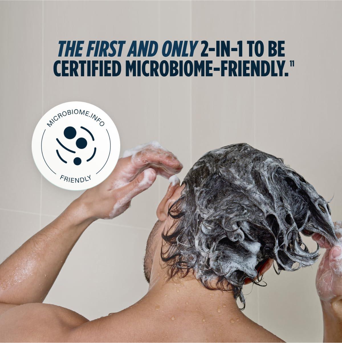 Nutrafol Nutrafol Mens Shampoo and Conditioner 2-in-1, Cleanses, Hydrates, Unclogs Pores, Improves Hair Volume & Strength, Physician-formulated for Thinning Hair, Color Safe, Sulfate Free - 8.1 Fl Oz Bottle