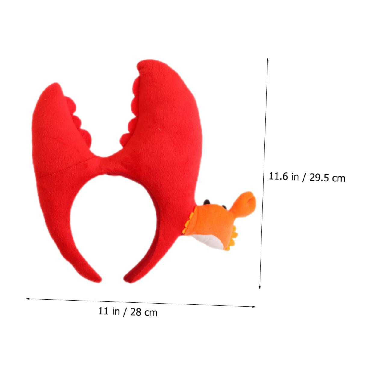 Garneck Garneck Animal Cosplay Headband Party Decoration Crab Claw Headband Photo Props Pp Cotton Headgear Miss Girl Heart Mr Krabs Costume