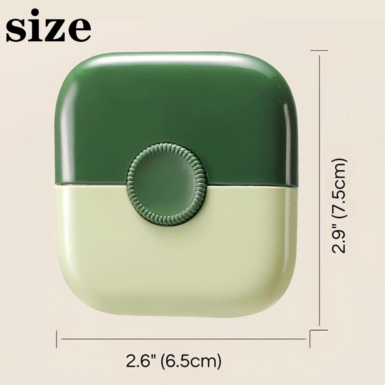 Generic Trimpocket Hair Trimmer/Comb Kids, 2 in 1 Hair Trimmer, Double Sided Hair Razor Comb Cutter, with Cover, Blades Replaceable (Green 1PCS)