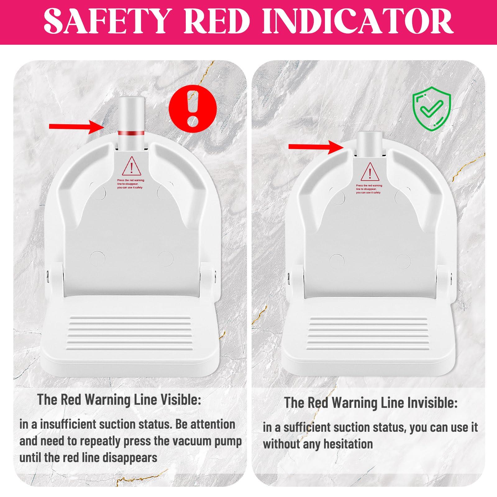 CLIO Foot Rest for Shower to Shave Legs, Foldable Shaving Step for Inside Shower, Suction Cup Shower Foot Rest