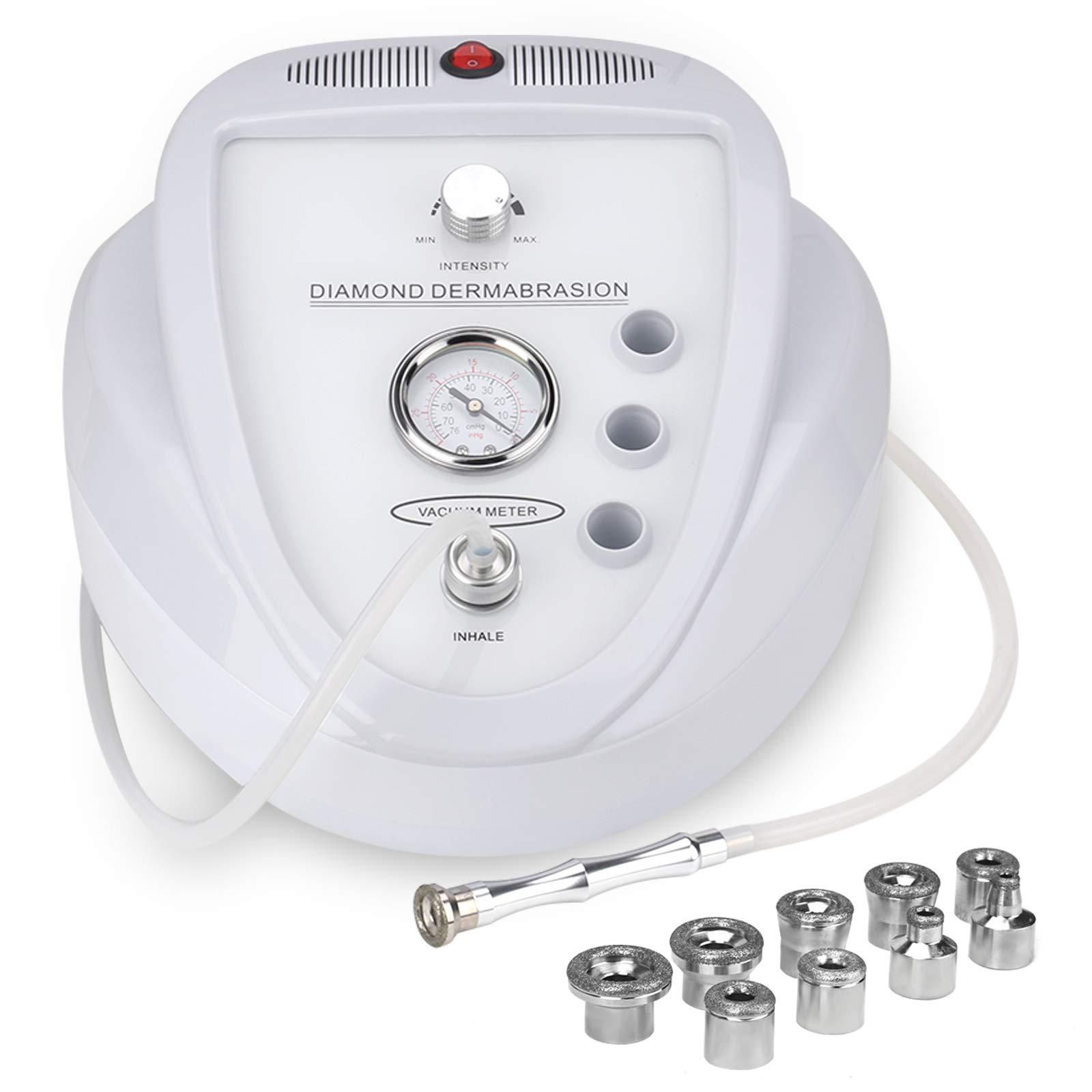 mcwdoit Upgraded Diamond Microdermabrasion Machine, Mcwdoit 65-68cmHg Suction Power Professional Dermabrasion for Skin Peeling Rejuvenation Lifting Tightening Beauty Device