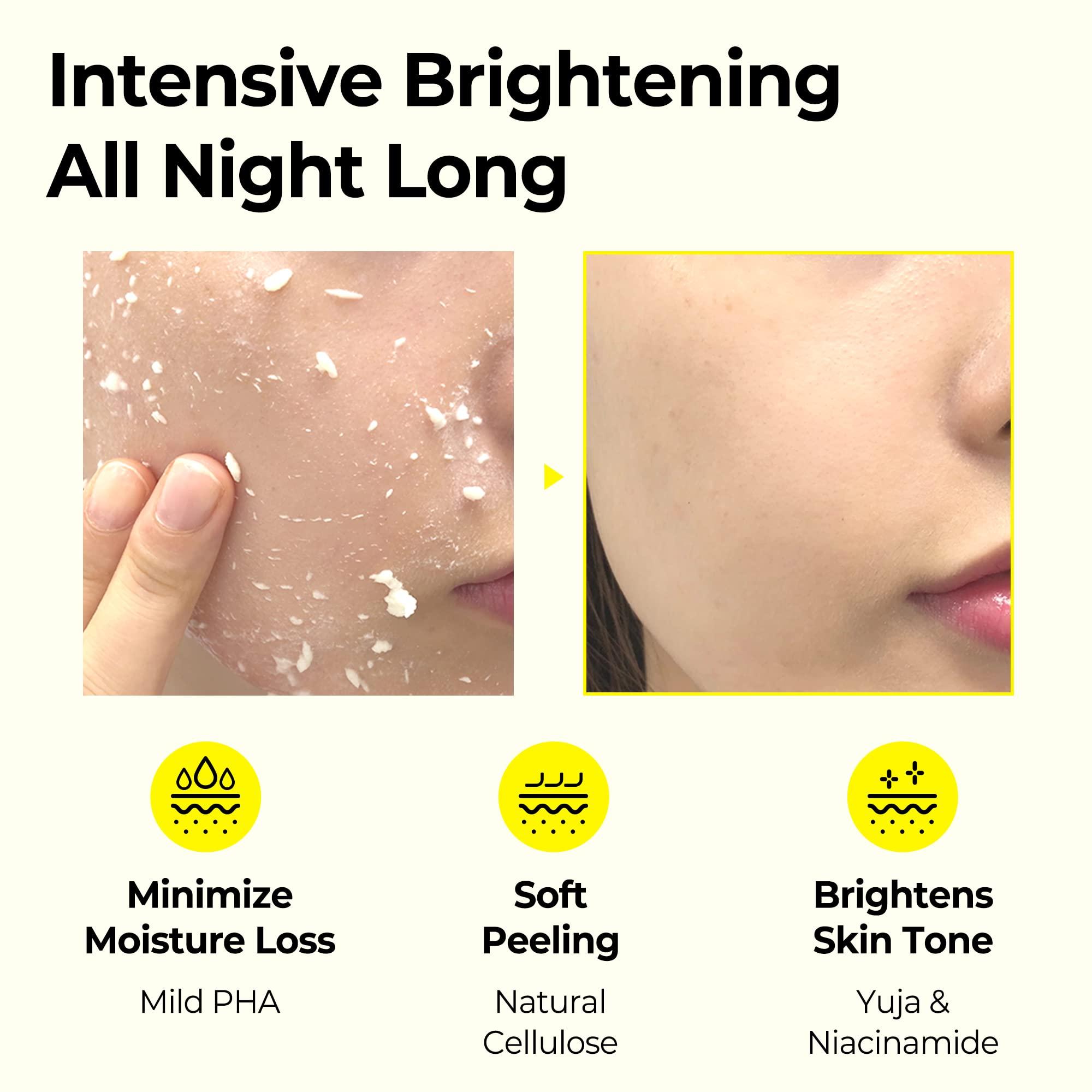 SOME BY MI SOME BY MI Yuja Niacin Brightening Peeling Gel - 4.23Oz, 120ml - Made from Yuja Extract for Sensitive Skin - Mild Daily Face Wash for Brightening and Moisturizing Effect - Korean Skin Care