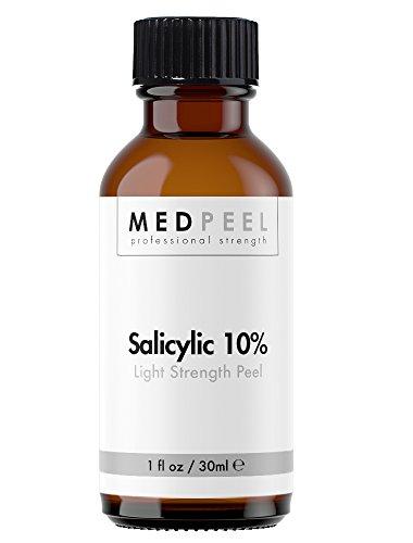 Medpeel MedPeel Light Strength Chemical Peel Set - with Alpha & Beta Hydroxy Acid Face Peel for all Skin Tones - 10% Salicylic 30ml/1fl oz, 30% Glycolic