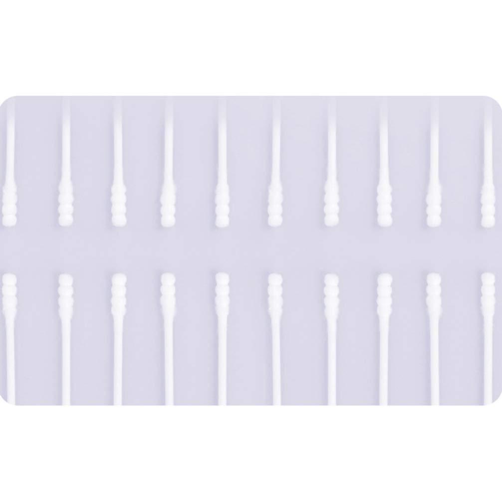 EXCEART Baby Cotton Swabs 2 Box 400Pcs Baby Safety Swabs Double Spiral Tips Cotton Swabs Paper Sticks Natural Cotton Buds Ear Cleaning Swabs White (200Pcs in 1 Box) Pointed Cotton Swabs