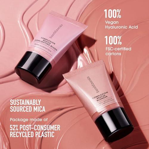 bareMinerals bareMinerals Complexion Rescue Highlighting Liquid Blush, Liquid Highlighter + Blush Hybrid, Buildable, Gel-Cream, Liquid Blush for Cheeks, All Day Wear, Vegan