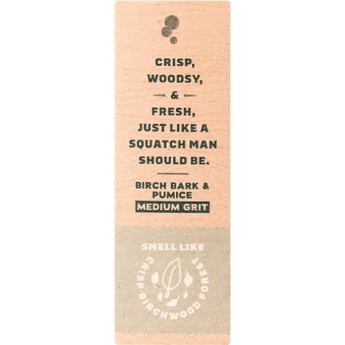 Dr. Squatch DR SQUATCH All Natural Bar Soap for Men with Medium Grit - Birchwood Breeze 5 Ounce (Pack of 1)