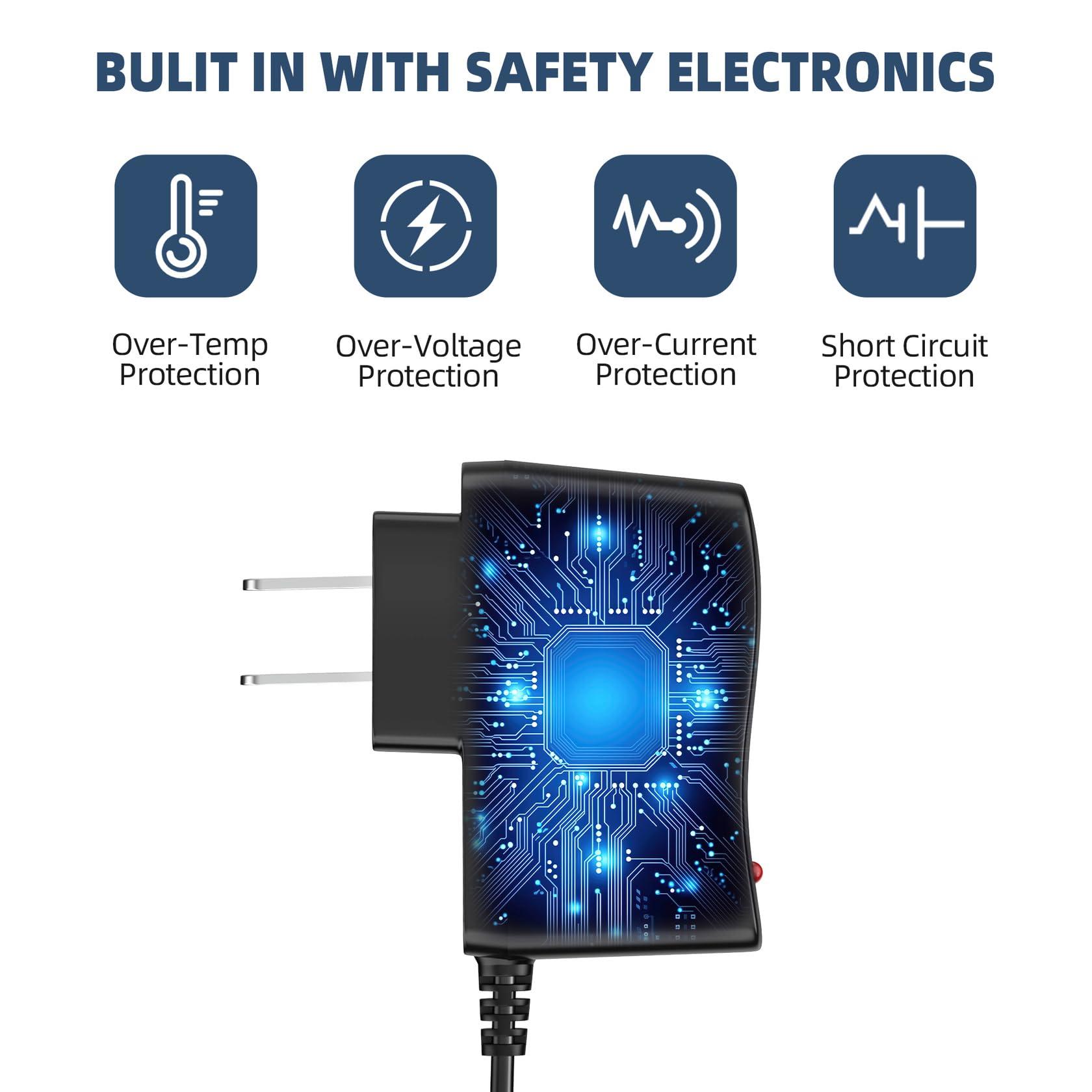 XMHEIRD XMHEIRD AC Adapter for Wahl 9685-200 Grommer Shaver Power Supply Charger Cord
