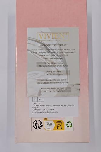 Vivien Vivien Micro Loop Hair Extensions Human Hair Ombre Micro Ring Hair Extensions Real Human Hair Natural Black to Brwon with Ash Blonde Micro Bead Human Hair Extensions 14 Inch 50G/50S