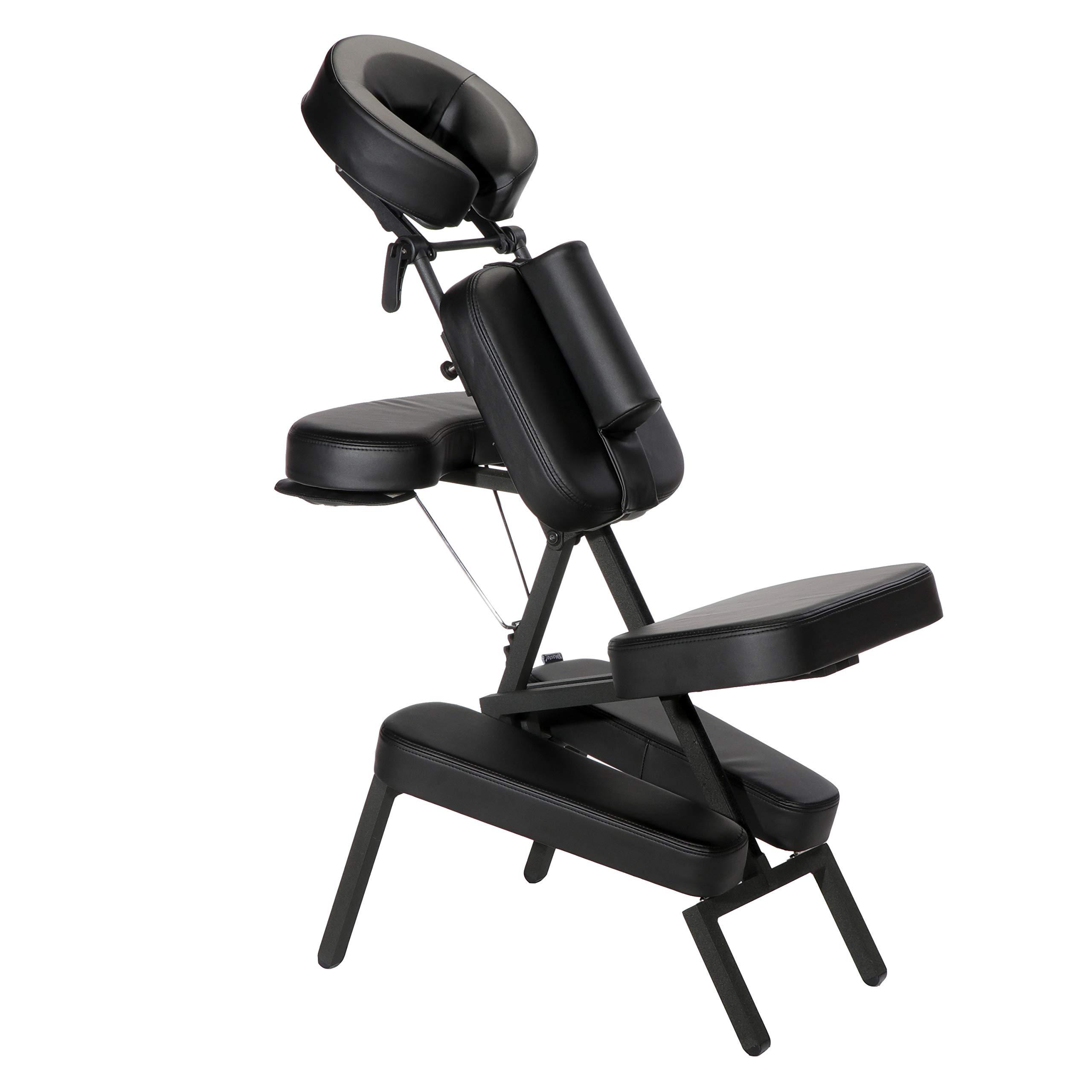 Master Massage Master Massage Apollo Portable Massage Chair, Black