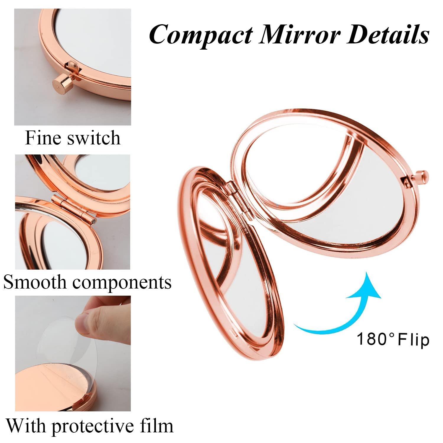 PLITI PLITI Dance Compact Mirror Dancer Gift Dance Teacher Appreciation Gift Dance Your Heart Out Inspirational Pocket Mirror (Dance Heart Out CMrg)