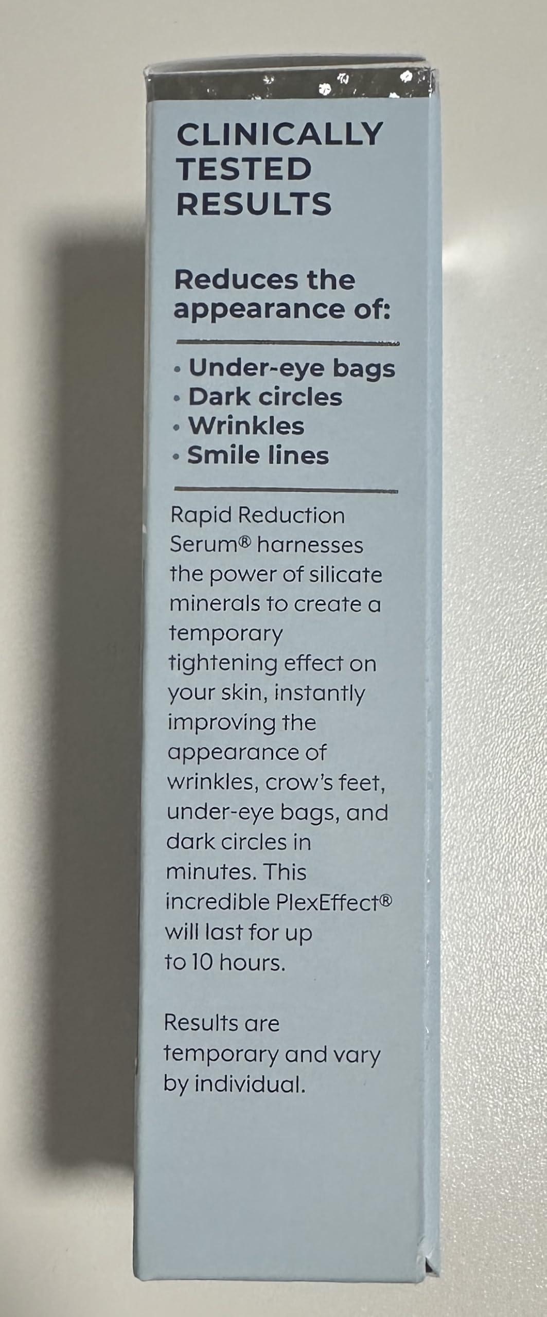 NinthAvenue Basics Plexa derm Rapid Reduction Wrinkle Serum - Reduces Under-Eye Bags, Wrinkles, Dark Circles, Fine Lines & Crow's Feet Instantly (2-Pack)