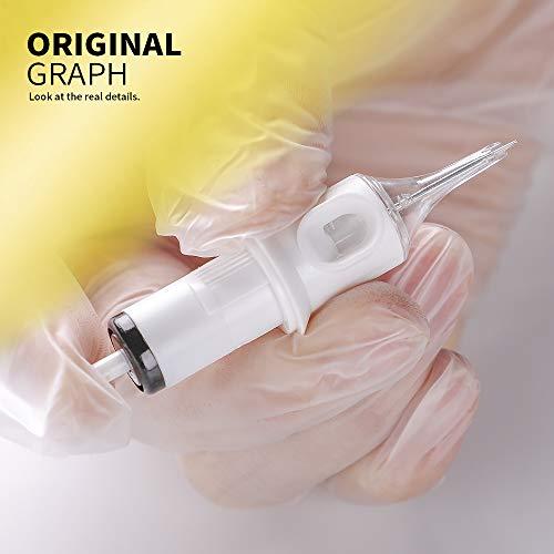 Hawink Hawink Tattoo Cartridge Needles #10 Bugpin 7 Curved/Round Magnum M-Taper 20PCS with Membrane Professional Disposable EN05S-20-1007RM