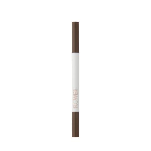 FLOWER BEAUTY FLOWER Beauty The Skinny Microbrow Eyebrow Pencil | Shea Butter Formula To Nourish Brows | Ultra-Slim 1.5mm Pencil Creates Fine, Hair-Like Strokes For Natural-Looking Filled-In Eyebrows - Espresso (Pack of 1)