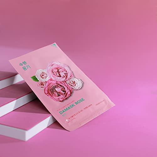 HOLIKA HOLIKA Mascarilla Anti-Edad 20 ml - Ampoule Mask Sheet - Damask Rose - Holika Holika
