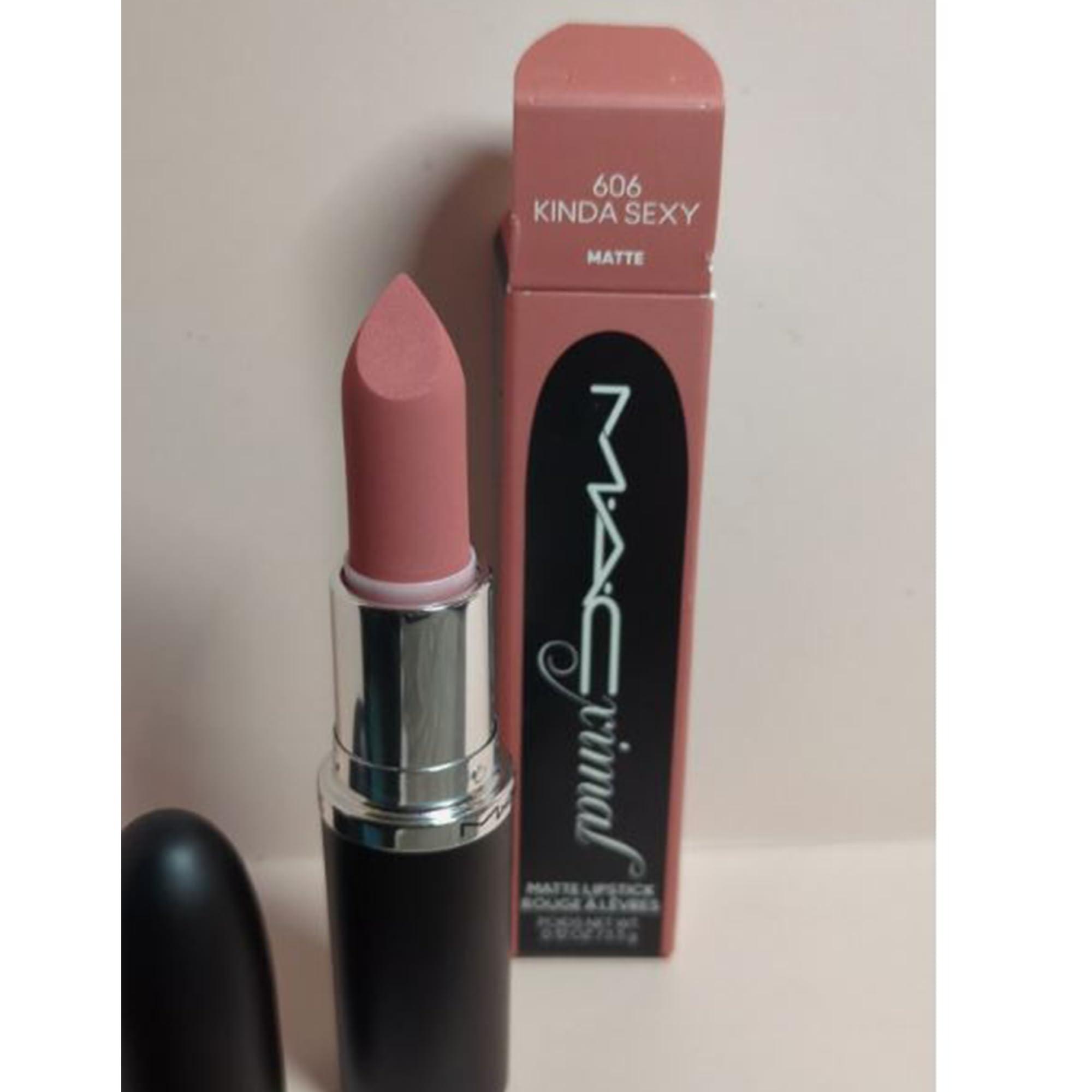 MAC MAC Macximal Matte Lipstick - 606 Kinda Sexy for Women - 0.12 oz Lipstick