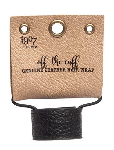 Diane 1907 Leather Hair Cuff, Brown NHH061