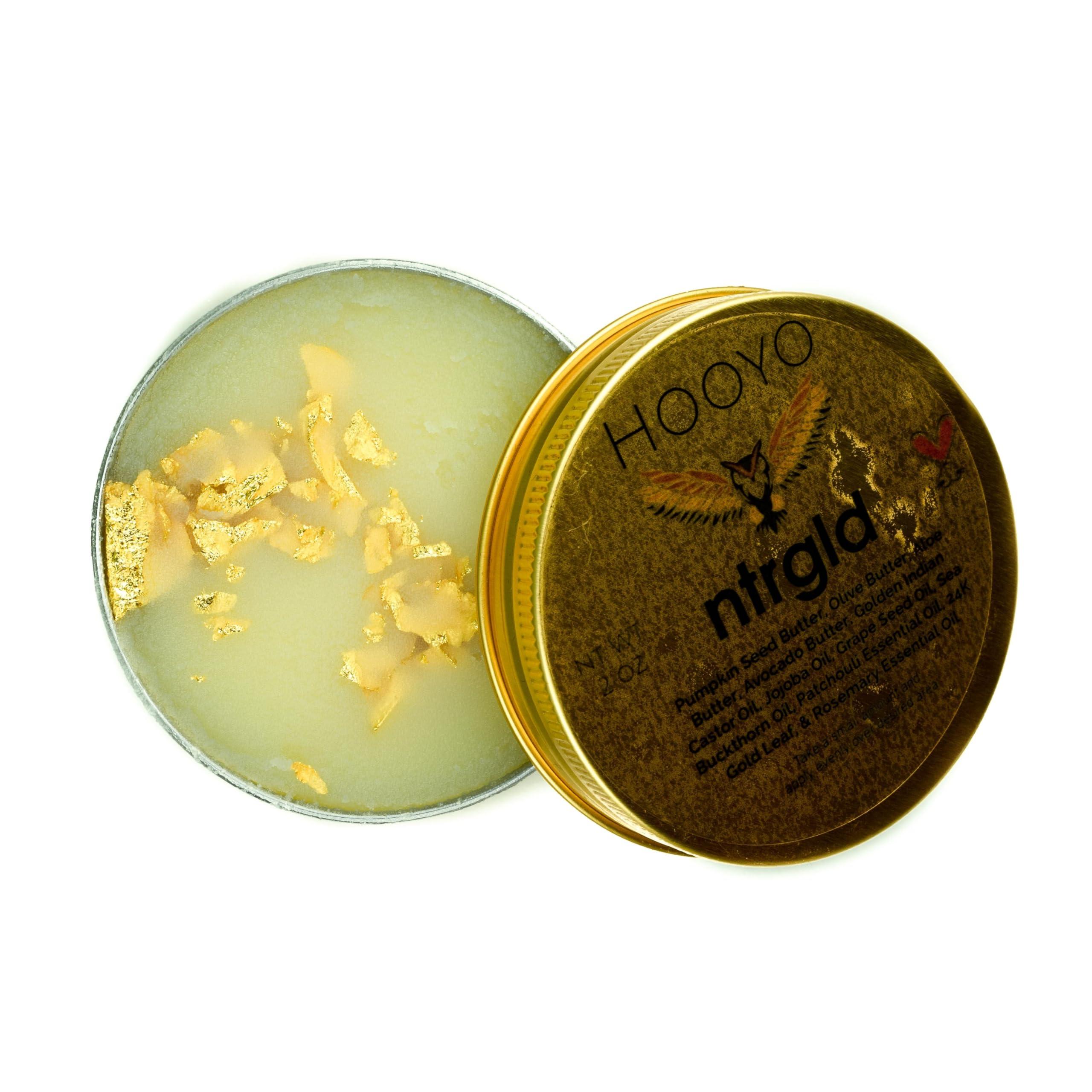 Neter Gold HOOYO - 24k Gold Body Butter Silver - 2 oz