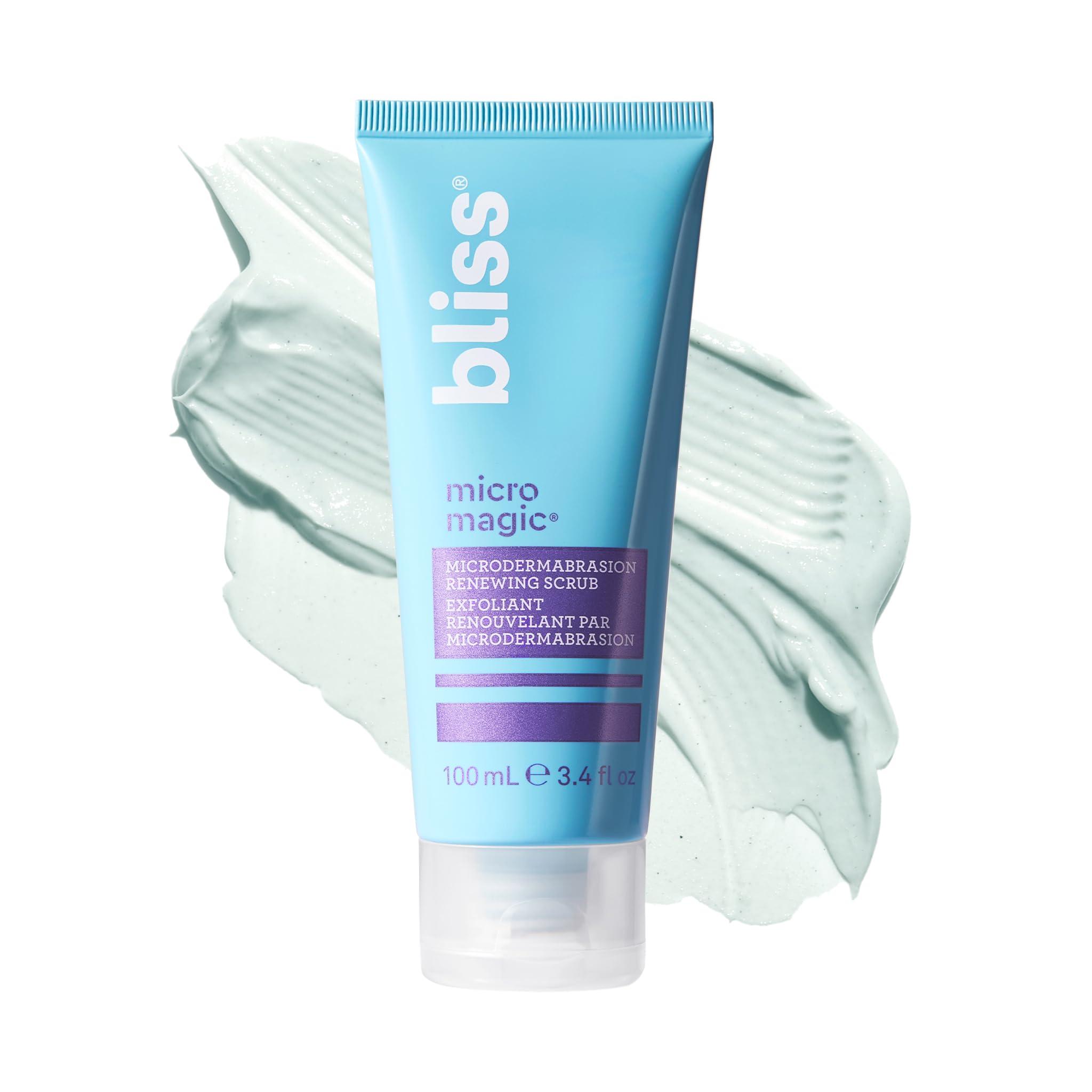 Bliss Bliss Youth Got This Retinol Moisturizer and Micro Magic Microdermabrasion Facial Scrub - Diminish Fine Lines & Tighten Pores - Vegan, Cruelty-Free