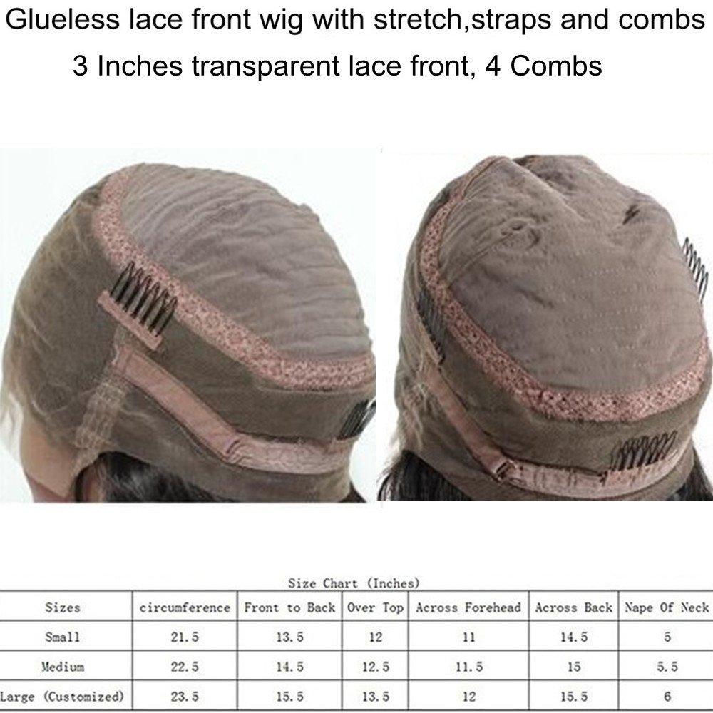 N.L.W. 360 Lace front wigs N.L.W. Italian Yaki 360 Lace Front Human Hair Wigs for Black Women Brazilian human Hair Glueless 360 Lace Wig with Baby Hair 16 inches