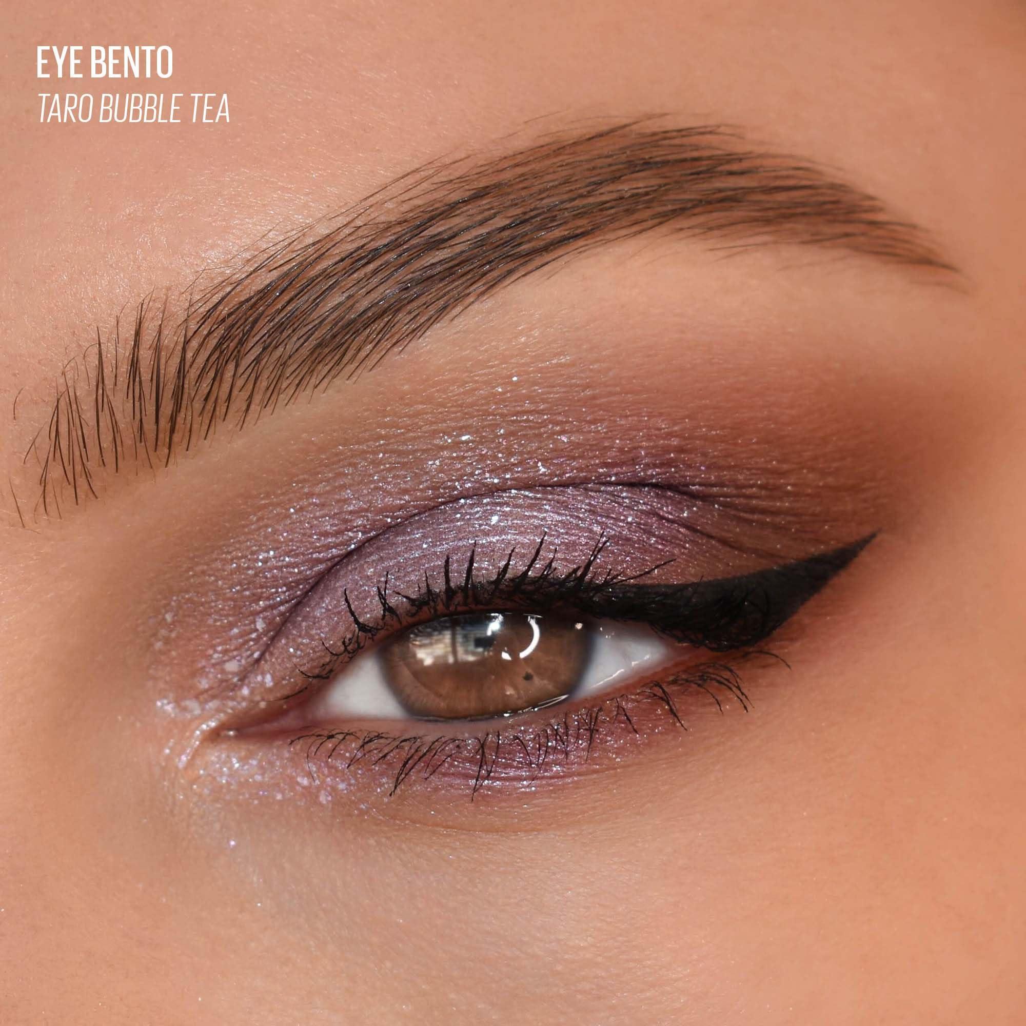 Kaja KAJA Beauty Bento Collection | Glitter + Shimmer + Matte | 20 Taro Bubble Tea - Mute Lavender | 2019 Best of Beauty Award in Glitter