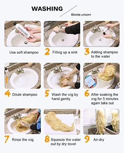 KRYLL KRYLL Men's Wigs European And American Short Hair Aged Silver Hair For Men Natural Looking High Quality Synthetic Hair Wig, for Daily Party Wear