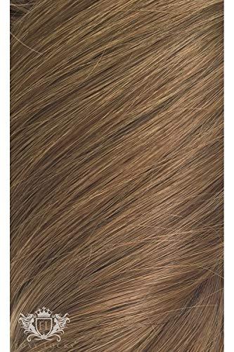 Foxy Locks Chestnut - Volumizer 16" Seamless Clip In Human Hair Extensions 50g