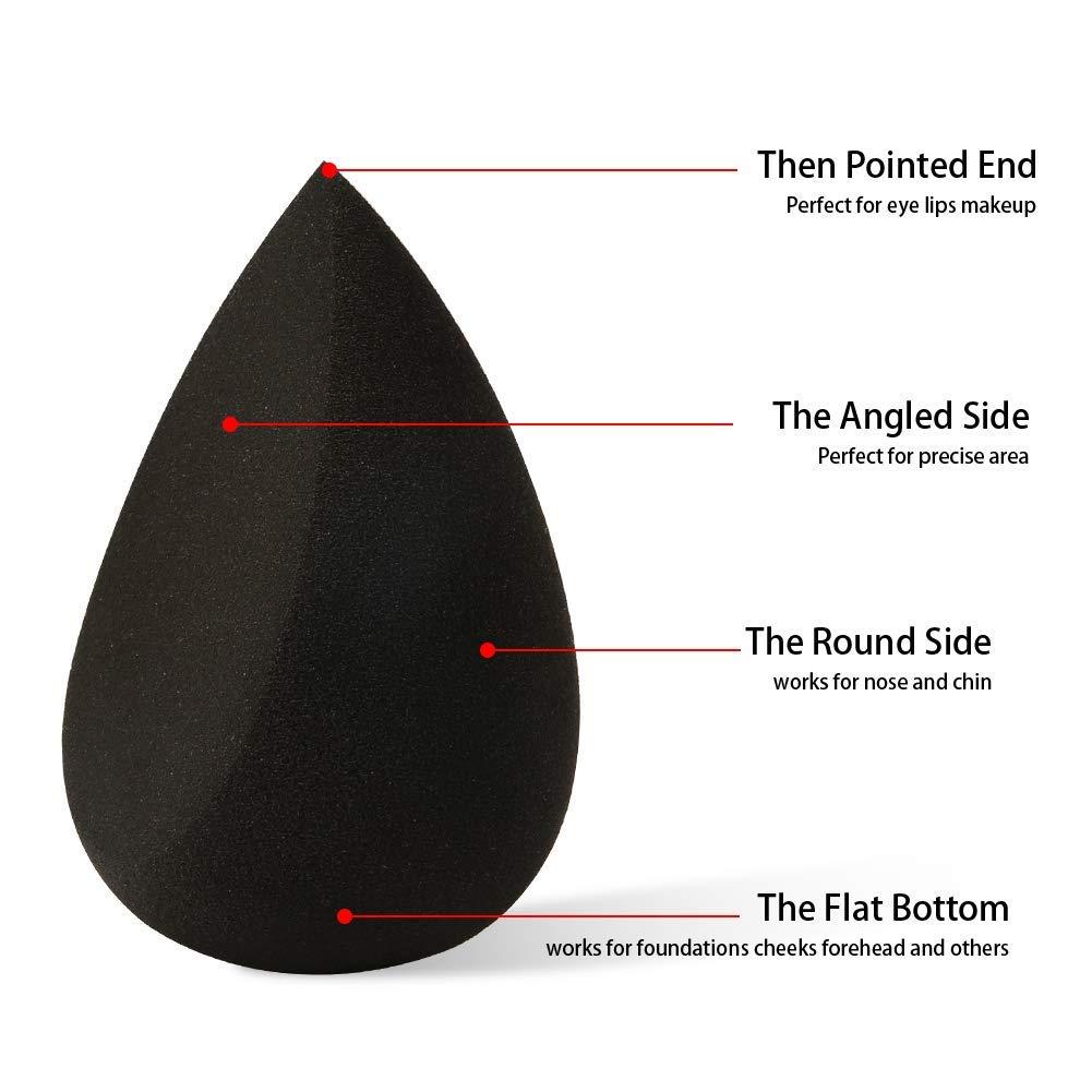 DUcare DUcare Makeup Brushes Set 17 Pcs with Brush Cleaning Mat and Makeup Sponge