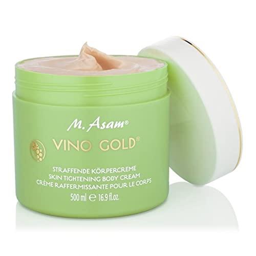M. Asam M. Asam Vino Gold Skin Tightening Body Cream – Body Lotion with Lifting Properties, contains Shea Butter & Slimming Complex that helps target cellulite, skin care, 16.9 Fl Oz