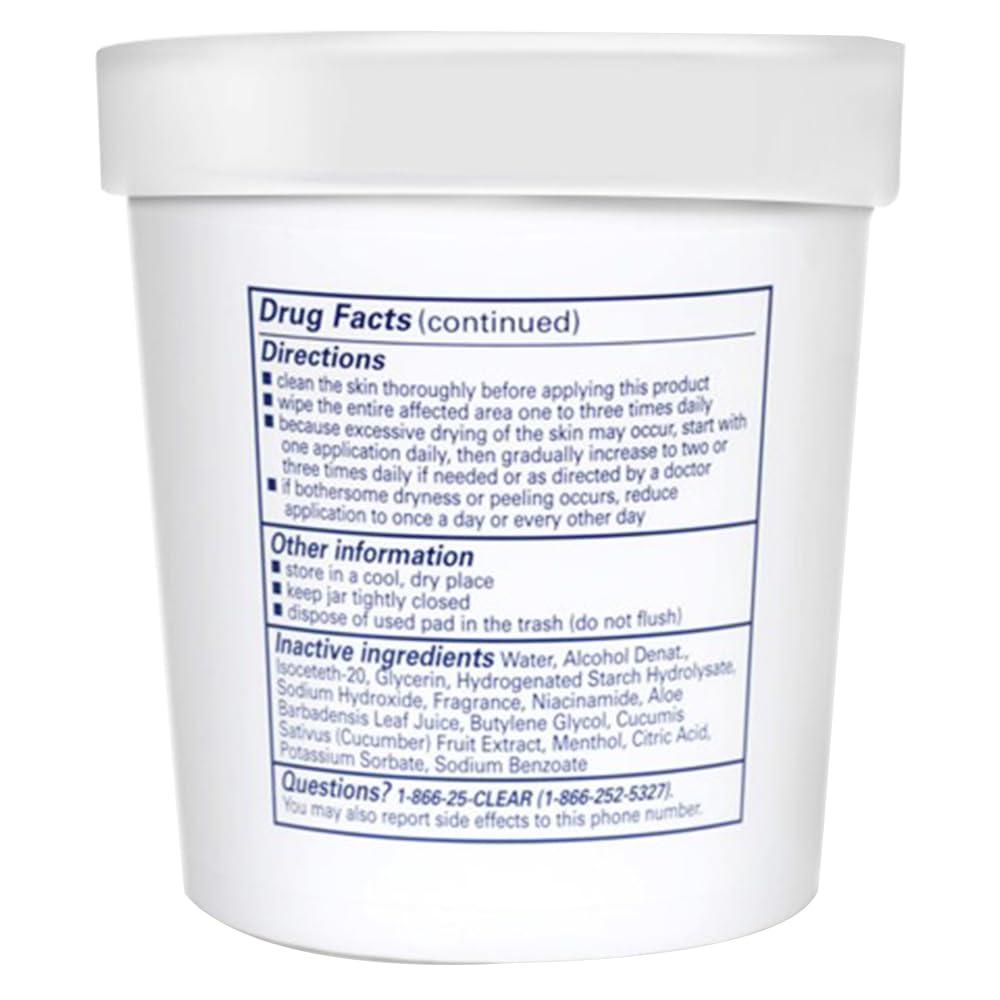 Clearasil Clearasil Ultra 5 in 1 Acne Face Wash Pads, 90 Count (Pack of 2)