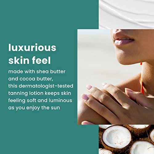 Hawaiian Tropic Hawaiian Tropic Island Tanning Lotion Sunscreen SPF 8, 8oz | Outdoor Tanning Lotion with SPF, SPF 8 Sunscreen, Oxybenzone Free Sunscreen, 8oz