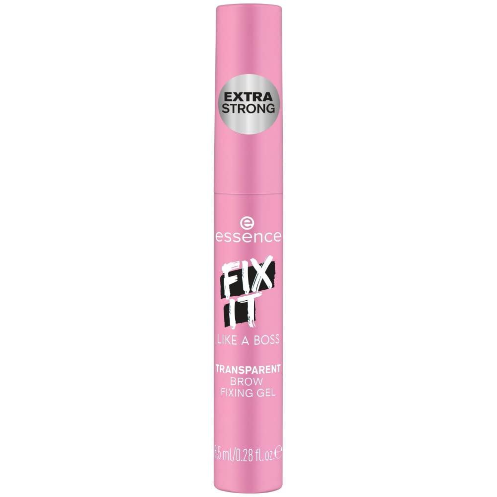 essence cosmetics essence | Fix It Like A Boss Transparent Brow Fixing Gel | Long Lasting, Fast Drying Brow Sculpting Gel | Free From Oil, Parabens, & Microplastic Particles | Vegan & Cruelty Free