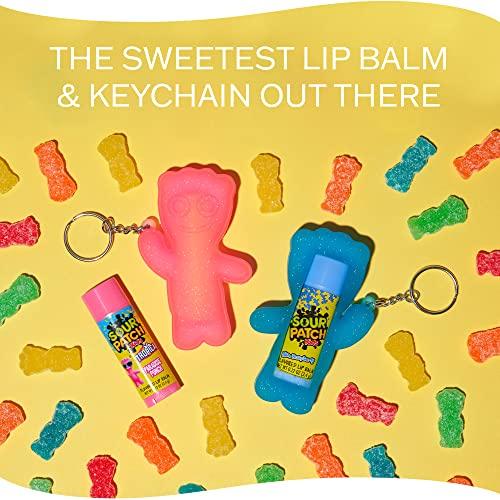 Taste Beauty Taste Beauty Sour Patch Kids–Flavored Lip Balm and Keychain Holder, (Flavor), 2-Piece Set