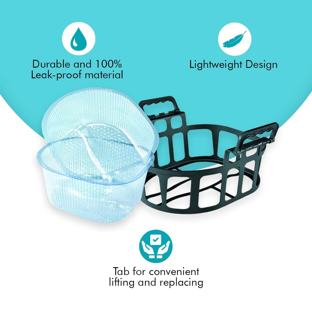 FOOTSIE BATH Footsie Foot Bath Liners, 10 Count