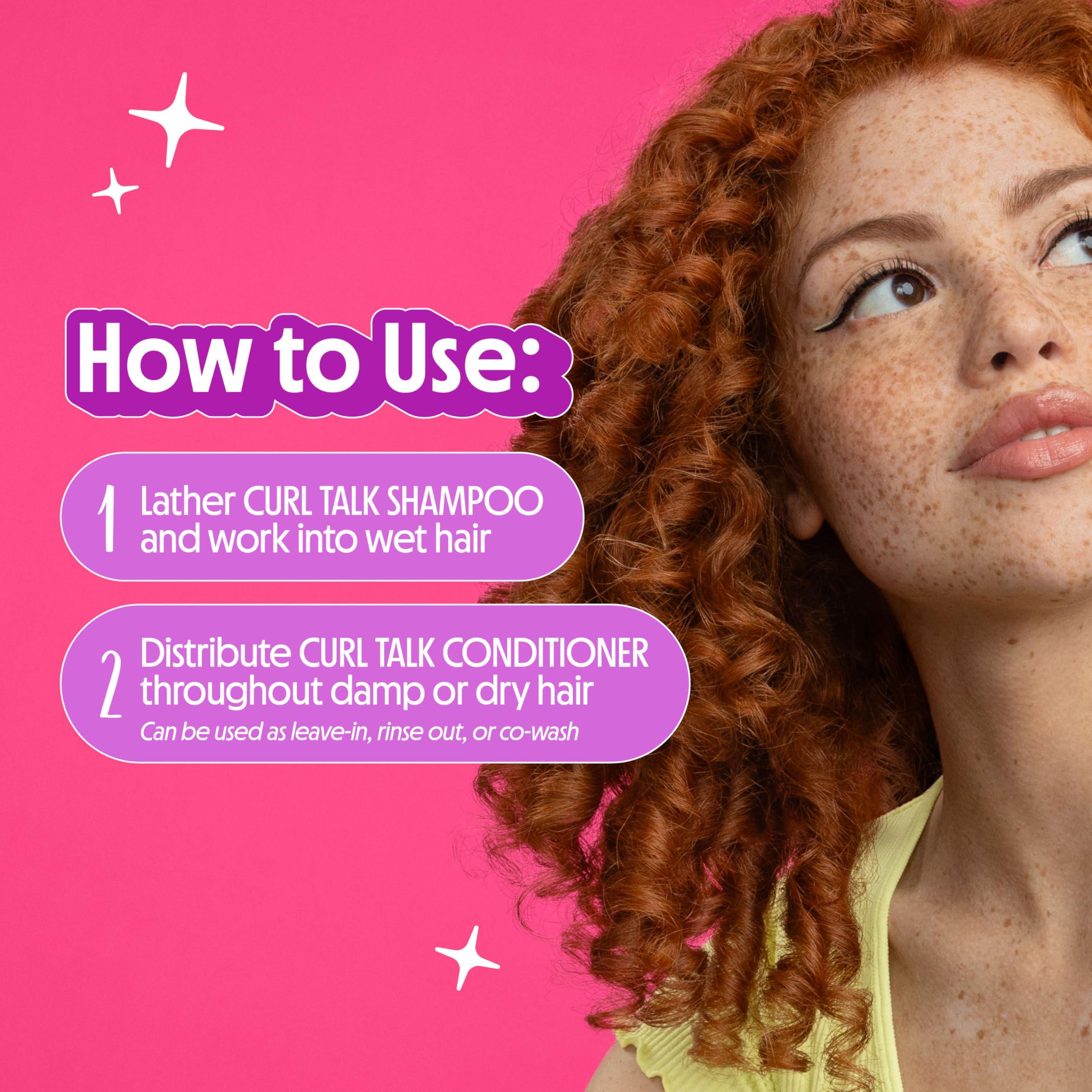 Not Your Mother's Not Your Mother's Curl Talk Shampoo and Conditioner - 12 fl oz (2 Pack) - Shampoo and Conditioner for Curly Hair