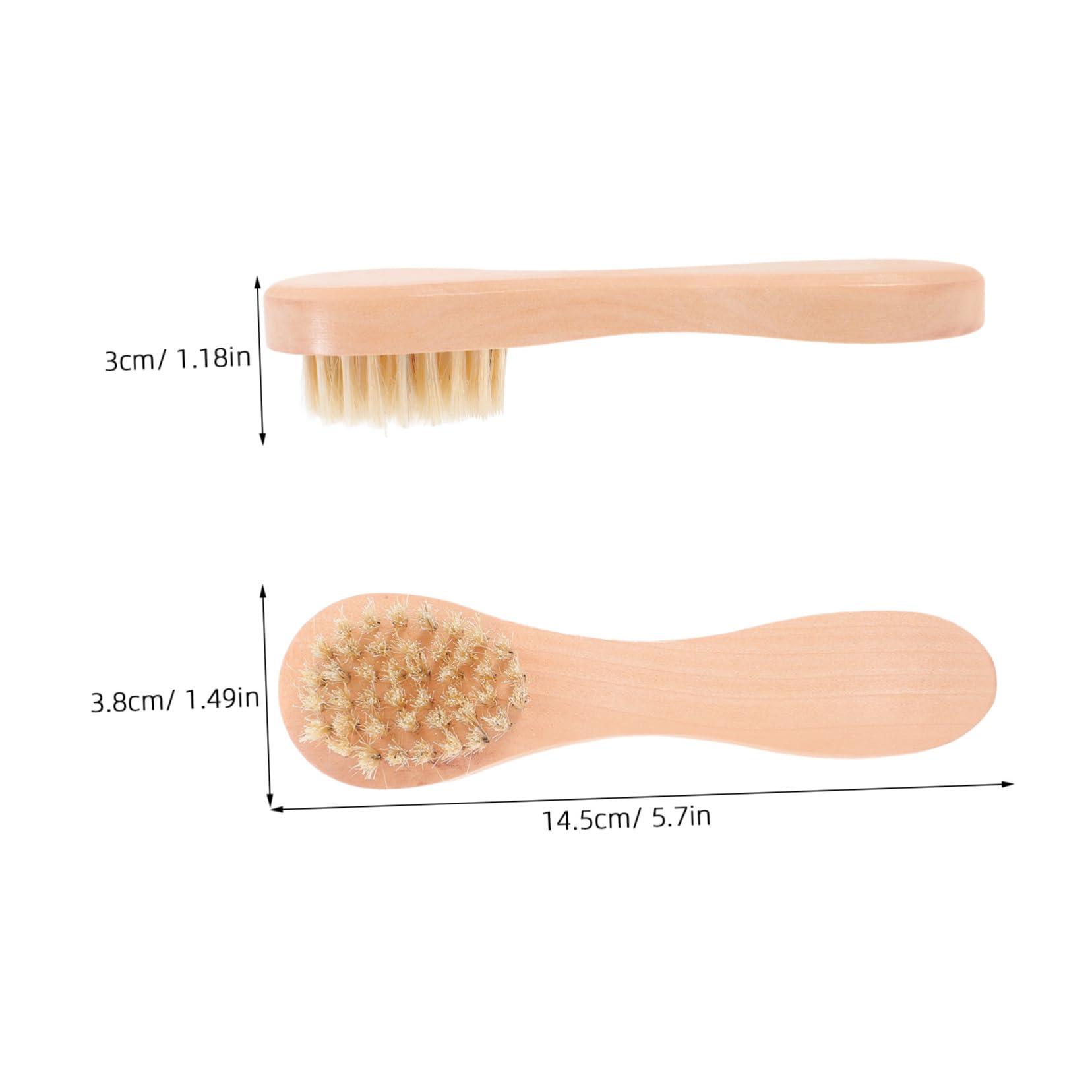 IWOWHERO IWOWHERO 5pcs Face Brush Face Scrubber Facial Tools Skin Care Tools Cleaning Tools Pore Cleaner Female Facial Brush Manual Facial Brush Face Cleansing Tool Handhold Facial Brush Hemu