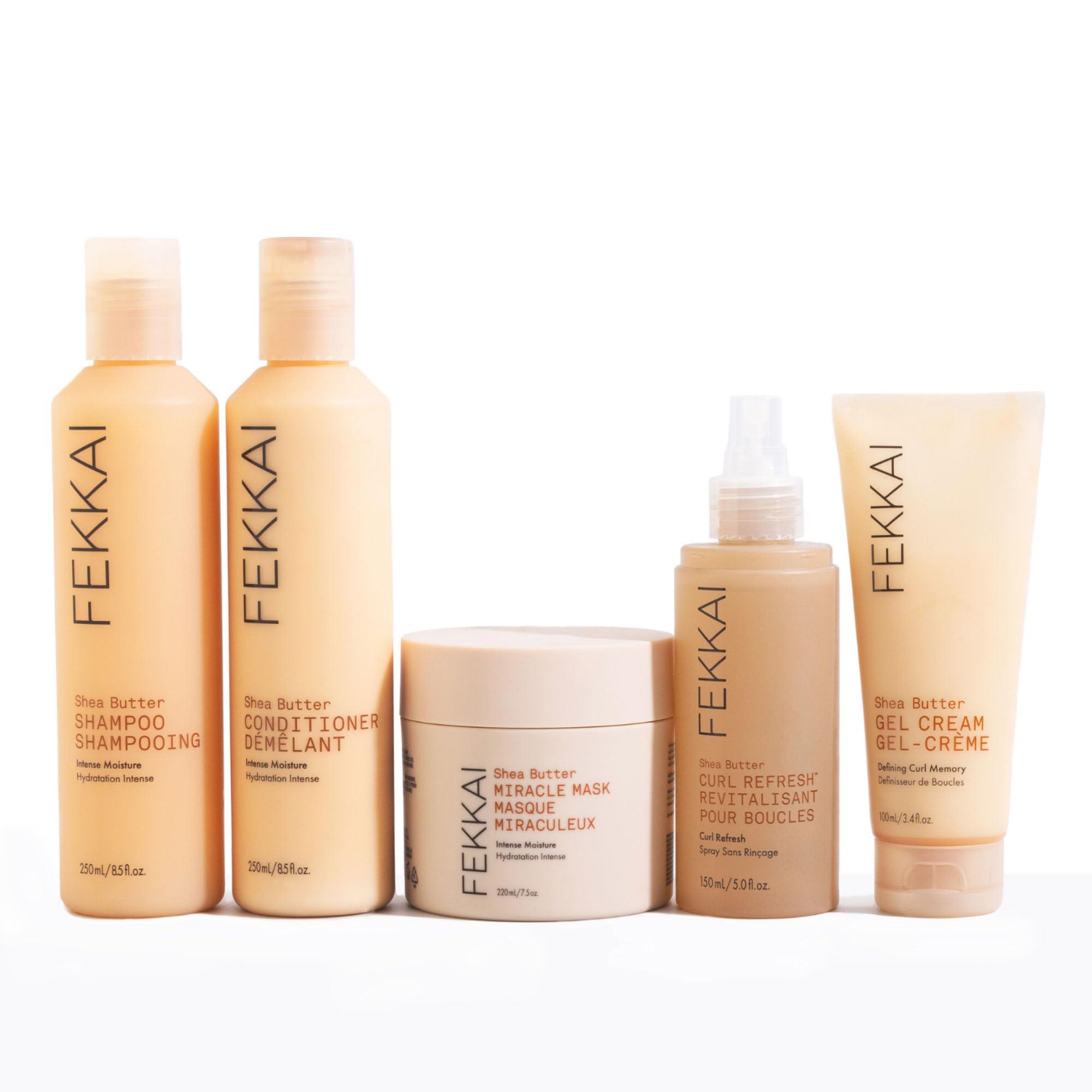 Fekkai FEKKAI Shea Butter Shampoo (2 oz) + Conditioner (2 oz) - Improves Moisture, Softness & Shine - Reduces Frizz by 61% Up to 12H - Free of Sulfates, Parabens, Phthalates - Vegan, Cruelty-Free