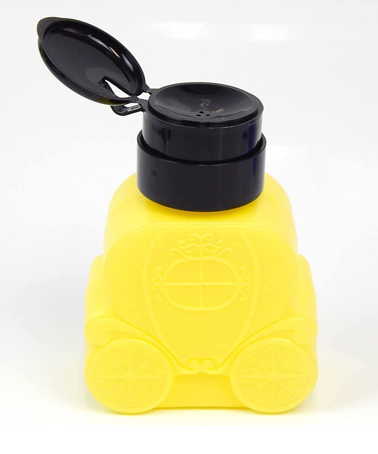 Beauty Headquarters Carriage Shaped Nail Pump Dispenser Bottle