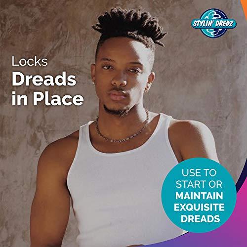 Stylin Dredz Stylin Dredz Mouldin' Gel Wax with Tea Tree Oil - Twist n Lock - Maximum hold (500 ml, Single)