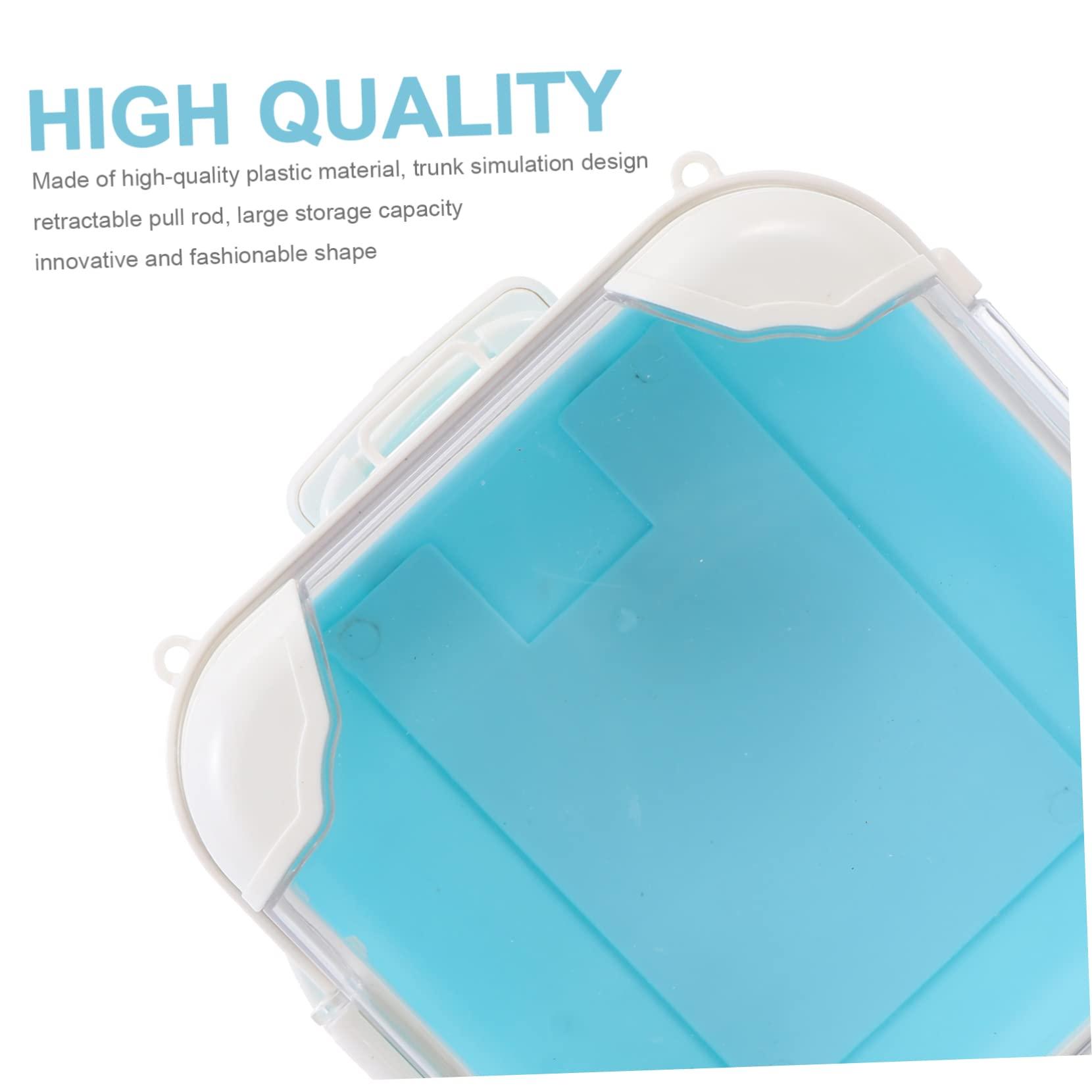 NOLITOY NOLITOY 2 Pcs False Eyelash Organizer Storage Box Mirror Portable Lash Display Organizer Eyelash Storage Case