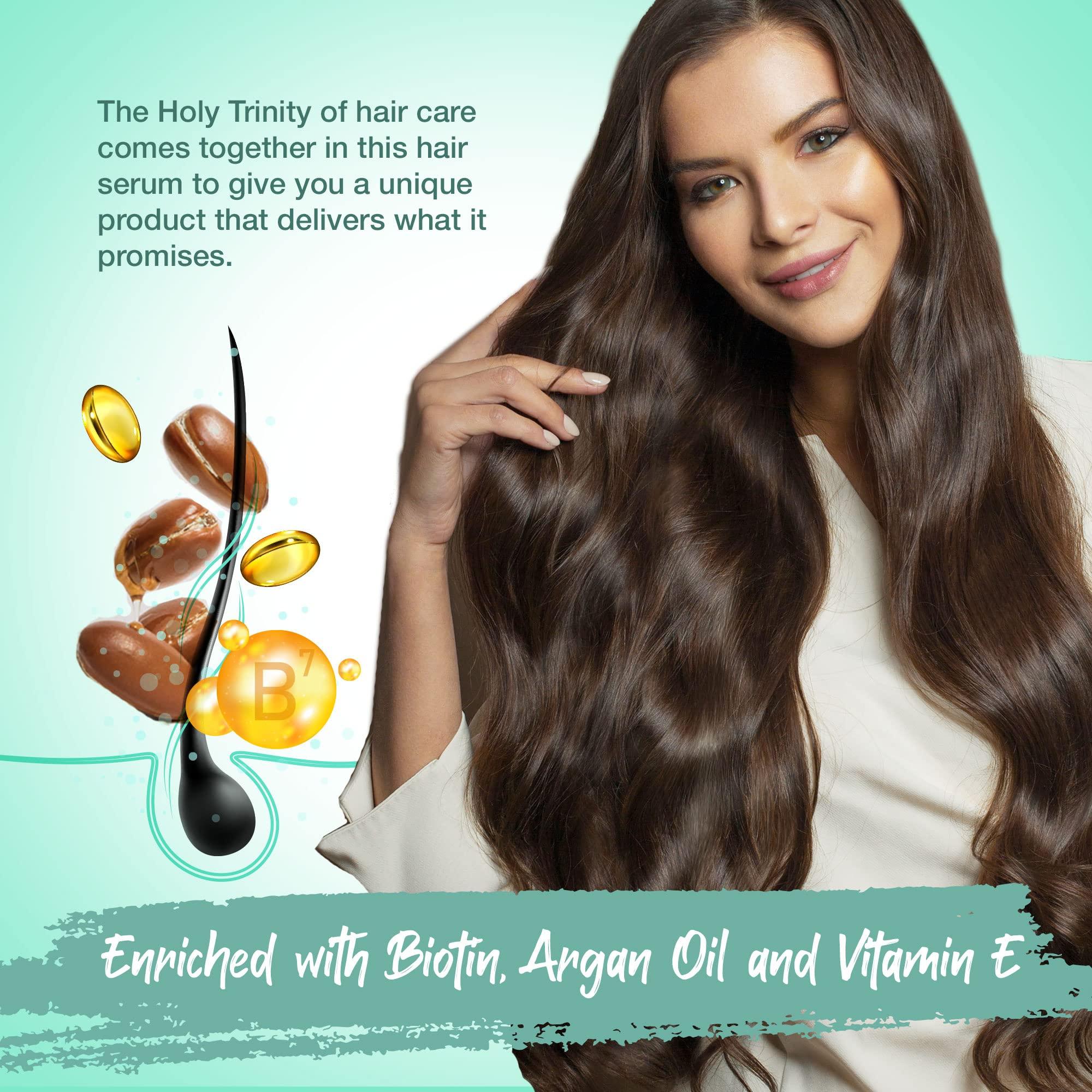 HerStyler HerStyler Argan Oil Hair Serum, Castor Oil Hair Serum Biotin Hair Serum Set