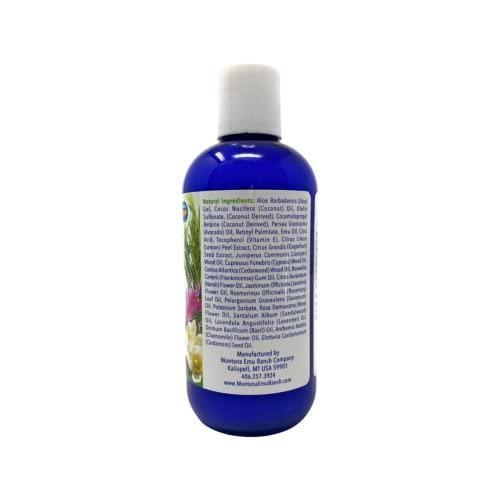 Montana Emu Ranch Montana Emu Ranch - EMUtrients Shampoo 8 Ounce Bottle - Made with Pure Emu Oil