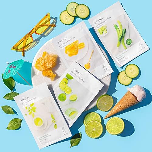 innisfree innisfree My Real Squeeze Mask Face Sheet Masks, Rose, 6-Pack, 6 ct.