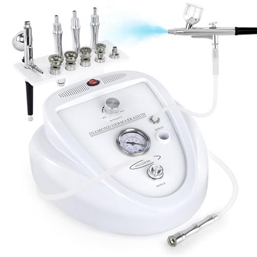 Beauty Star Upgraded 2 IN1 Diamond Microdermabrasion Machine, Beauty Star Professional Diamond Dermabrasion Facial Devices System at Home, Face Pore Cleansing Tool(65-68cmHg Vcuum Suction)