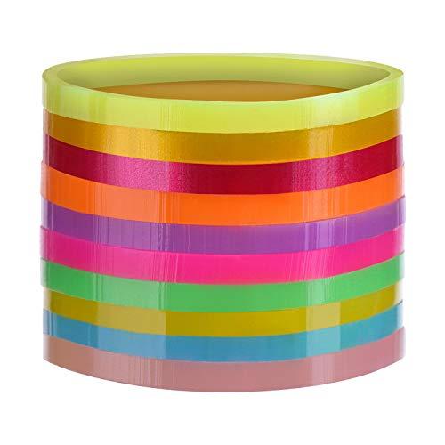 Zavaca Zavaca 1000 Pcs Colorful Elastic Bands Hair Rubber Bands Mini Hair Ties for Kids Girls Baby (Sharp)