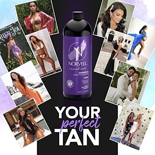 Norvell Norvell Premium Professional Sunless Tanning Spray Tan Solution - Venetian Plus, 1 Liter